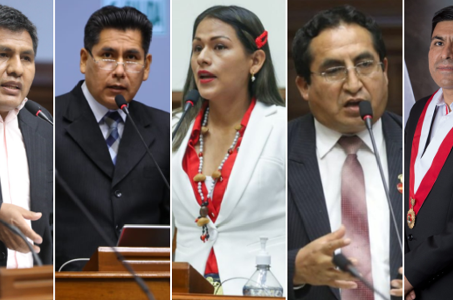 excongrsistas peru libre