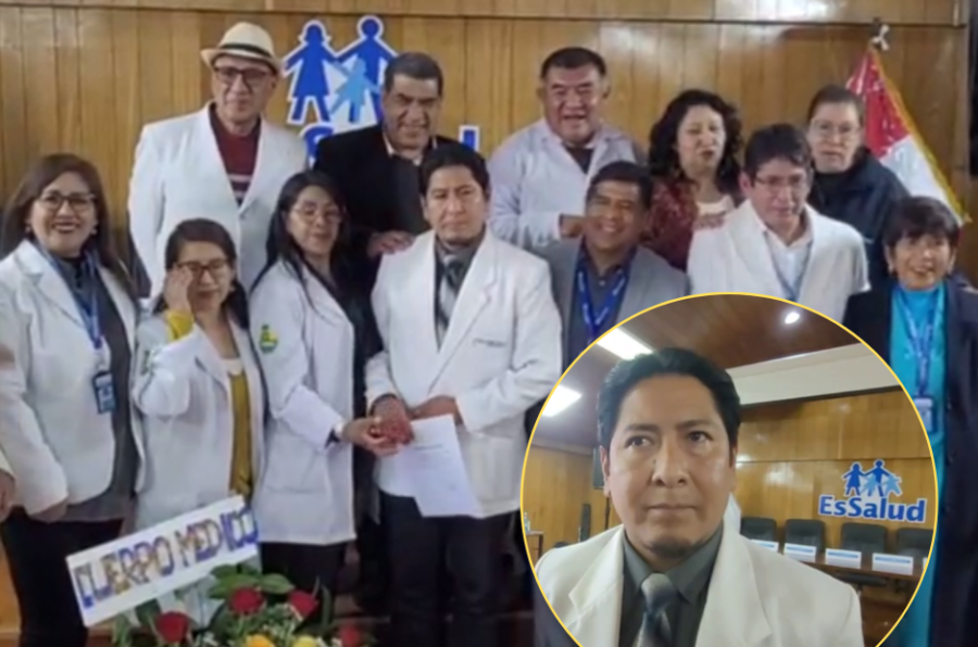 Post facebook oferta de empleo profesional azul y turquesa