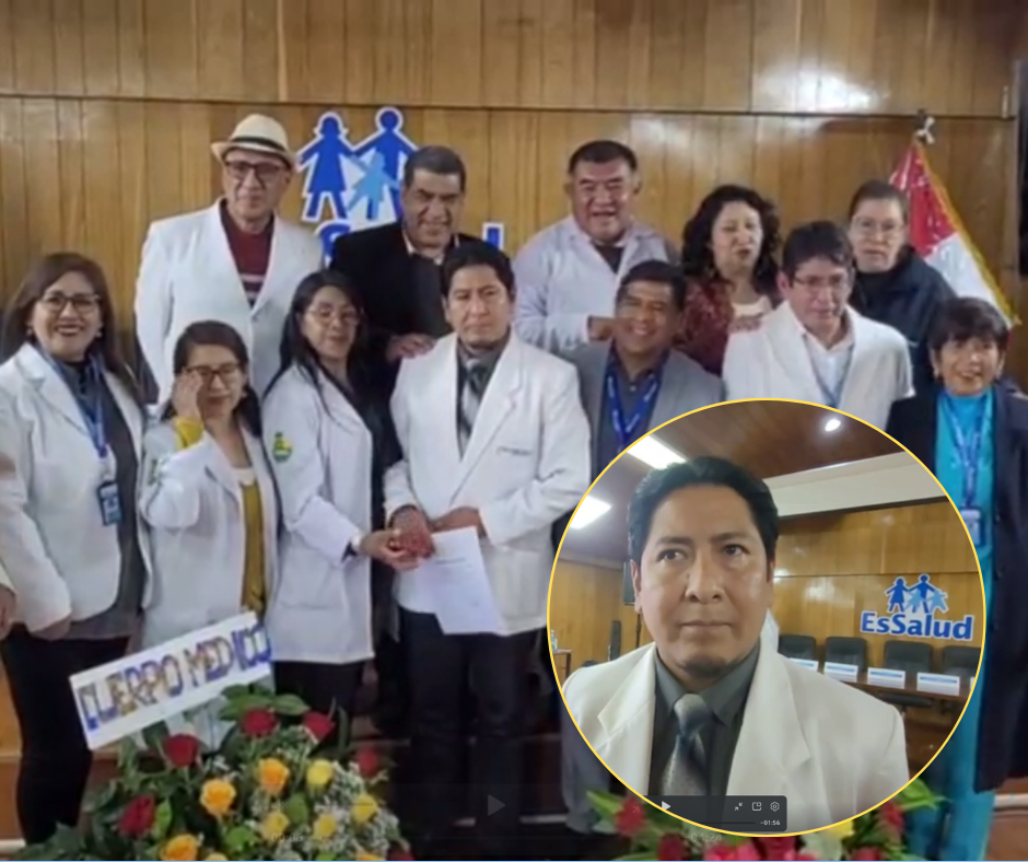 Designan a Hubert Inquilla Castillo como nuevo gerente de EsSalud Puno